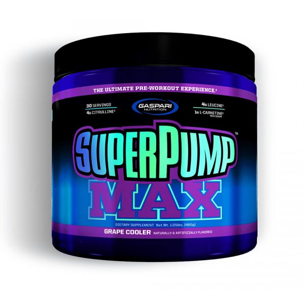 Gaspari Nutrition Super Pump Max Grape Cooler Front