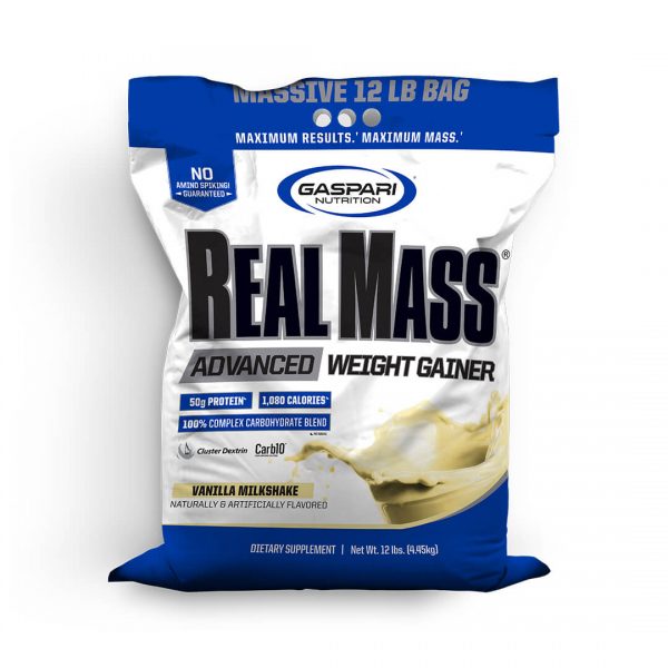Gaspari Nutrition Real Mass - 5454g - Vanilla Milkshake